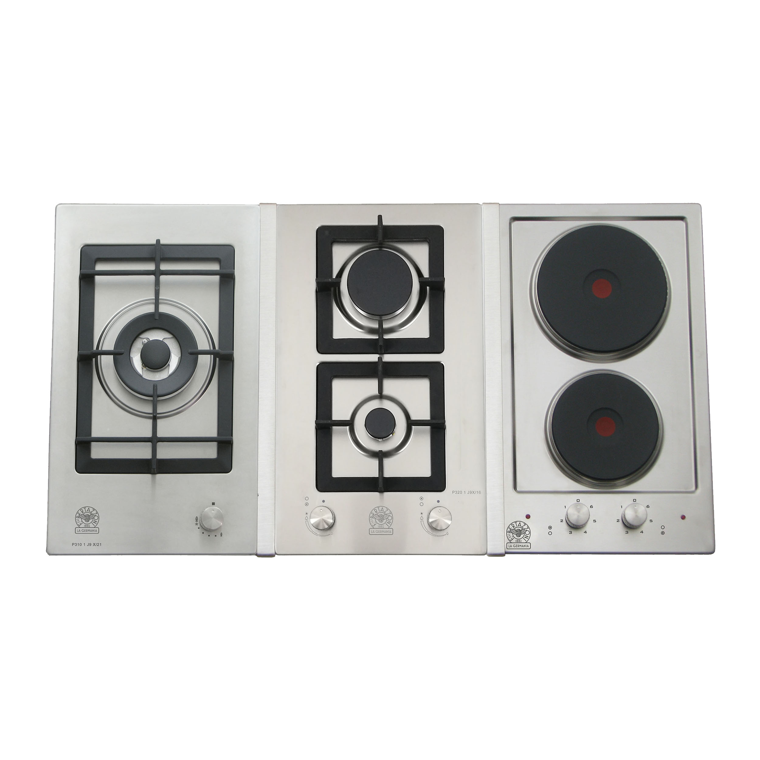 ΕΣΤΙΑ LA GERMANIA P933CELAGX | (P33 1C LAG X + P33 20 LAG X + P33 2E LAG X) | ΕΣΤΙΑ ΜΙΚΤΗΣ ΤΡΟΦΟΔΟΣΙΑΣ | 3 ΕΣΤΙΕΣ ΑΕΡΙΟΥ + 2 ΗΛΕΚΤΡΙΚΕΣ 5